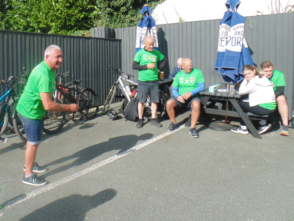 Charity Bike Ride, 24th August, 2024