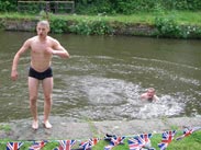 Swimming in the canal
