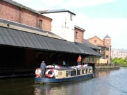 Hen party arrives at Wigan Pier