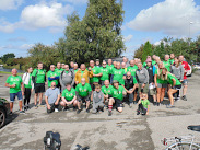 Group shot at Heaton Bridge