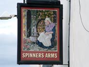 The Spinners Arms pub sign