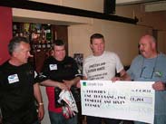 Martin (landlord) and another chap raised £1,260