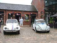 Herbie and another Beetle at Burscough
