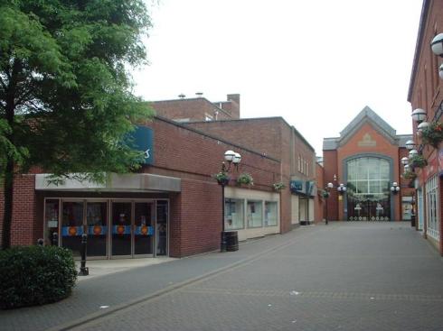 Rear of BHS next to the Galleries