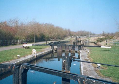 Leeds Liverpool Canal taken from Peel Hall Bridge