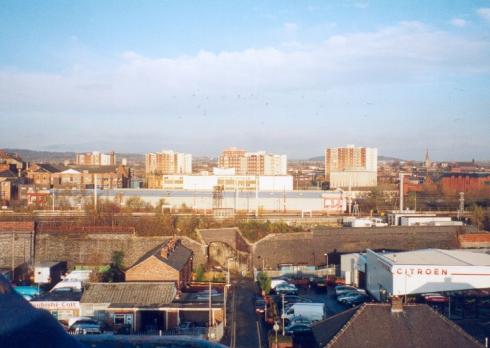 Wigan's high rise flats