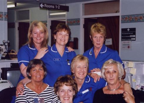 Staff at Billinge Hospital