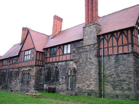 The rear of Wigan Hall / Rectory.