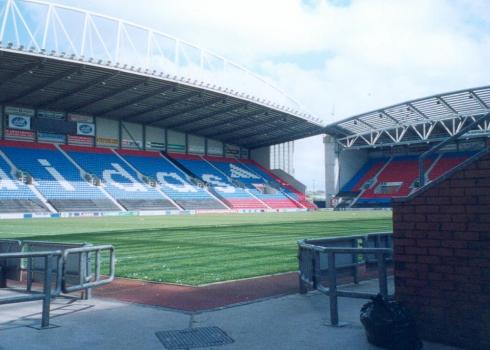 View of the South Stand and the East Stand
