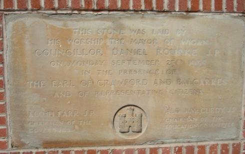 Foundation stone laid in 1935