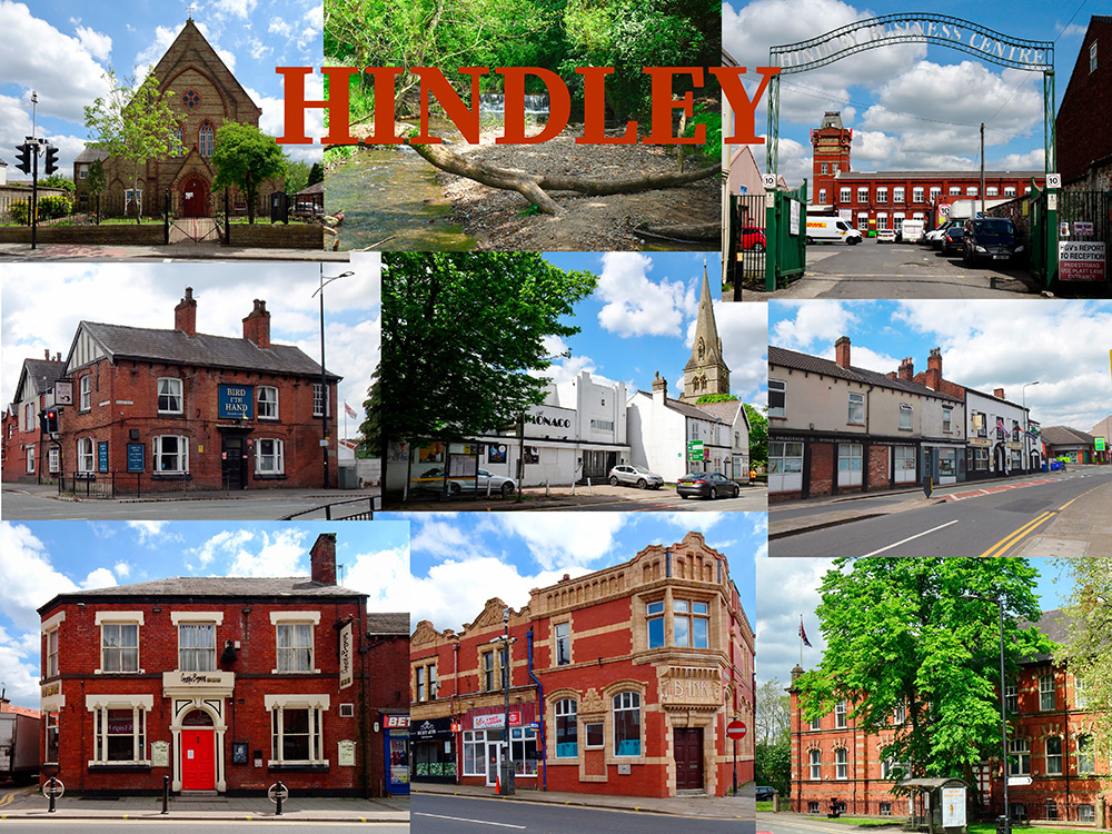 Postcard of Hindley