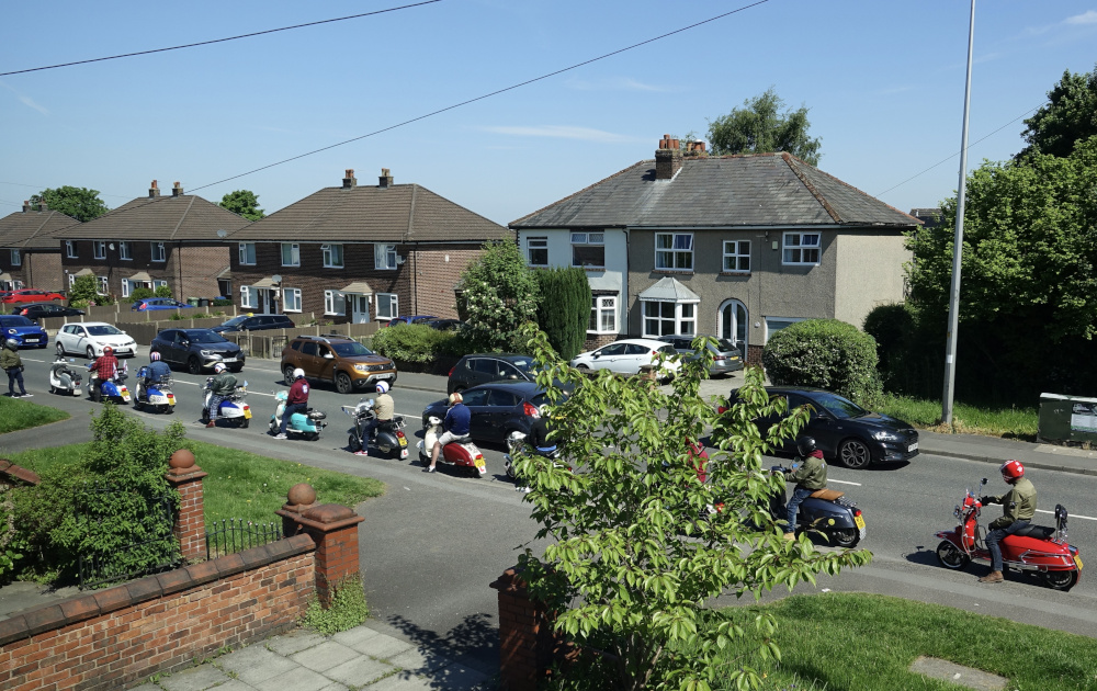 A School of Scooters in Standish