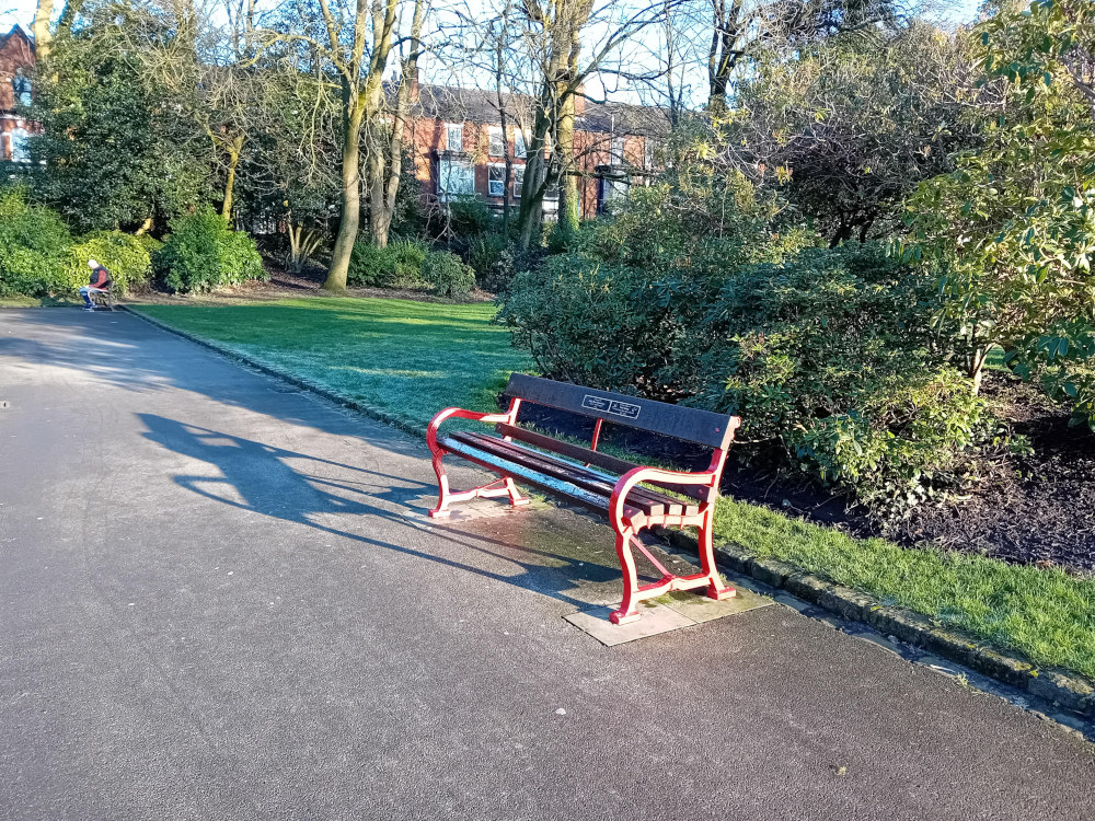 Red Bench