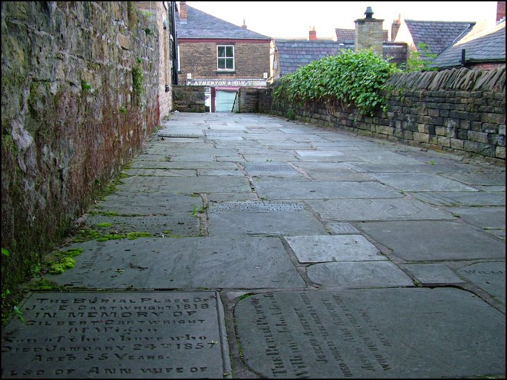 Entry off School Lane, Upholland