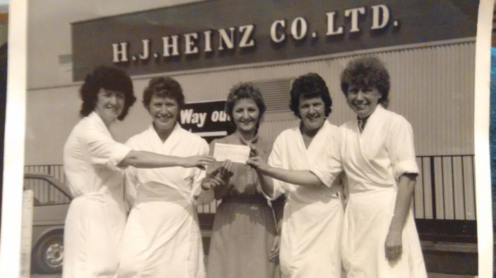 My nan and friends at Heinz